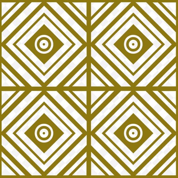 PSD simple minimalist geometric pattern in the style of cameroon outline decorative line art collection