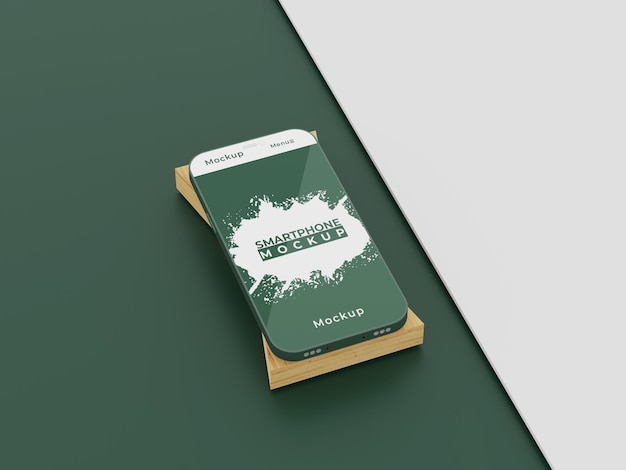 Simple phone screen mockup