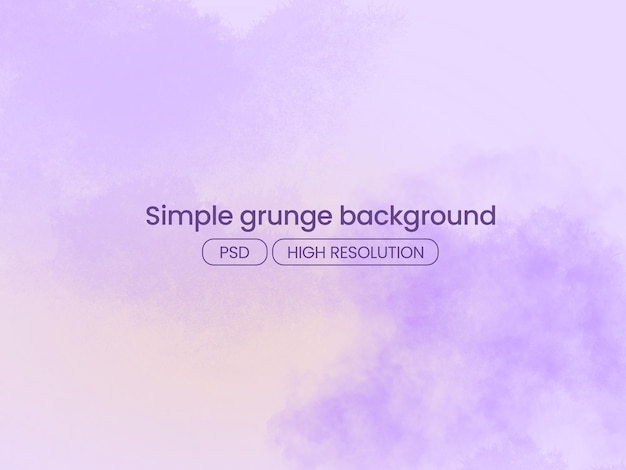 Simple purple grunge background illustration space for text