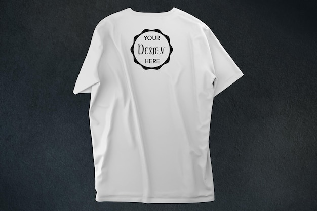 Simple White T-shirt Mockup