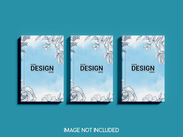 PSD mockup di libro semplicistico