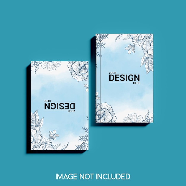 PSD simplistic book mockup