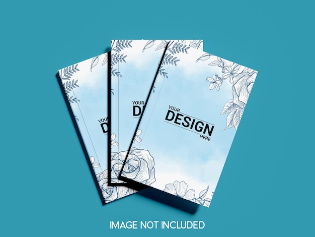 PSD simplistic book mockup