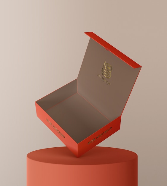 PSD simplistic magnetic box with golden inscription