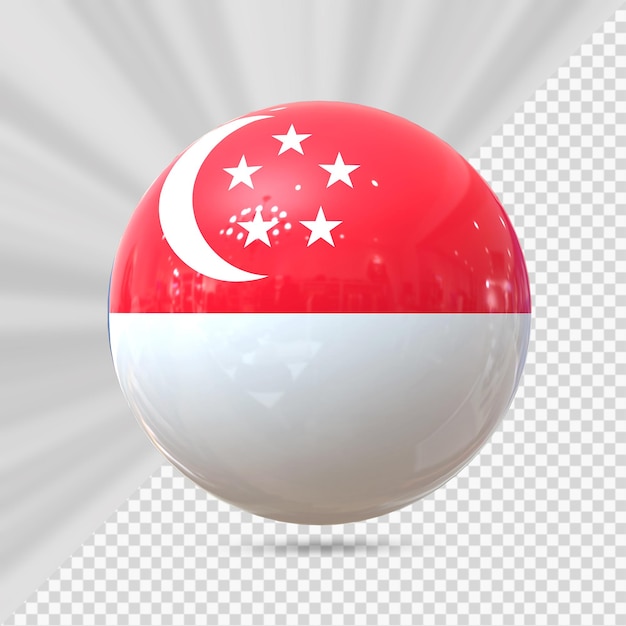 PSD singapore flag icon