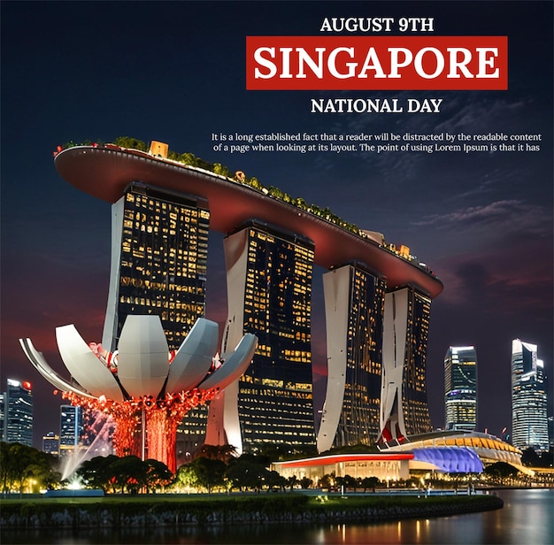 singapore international day poster design