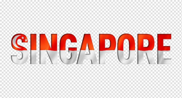 singaporean flag text font singapore symbol background