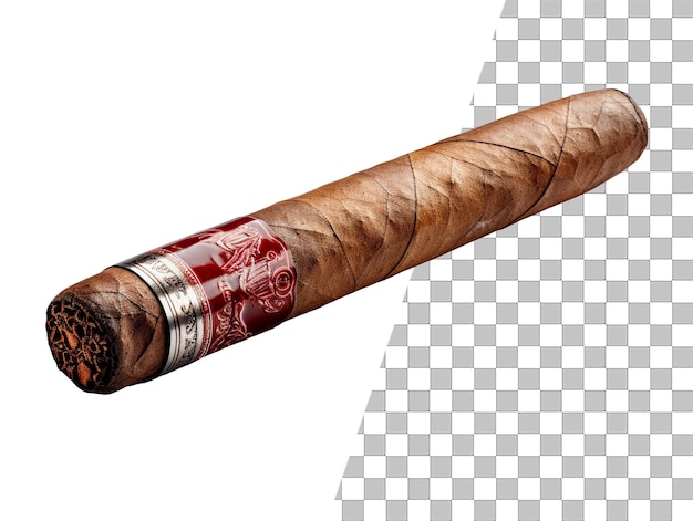 PSD single cigar photo with transparent background