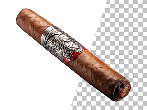 PSD single cigar photo with transparent background