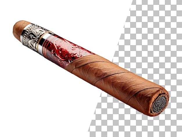 Single cigar photo with transparent background