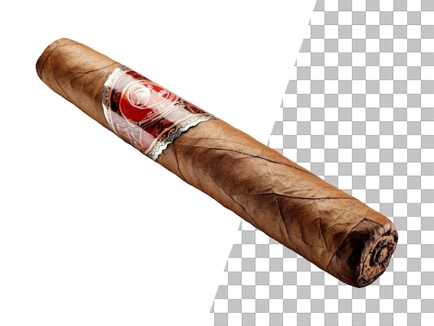 Single cigar photo with transparent background