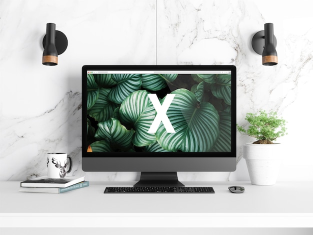 Single Moderd Desktop