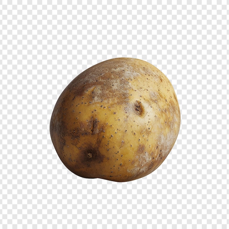 PSD 単一の生ジャガイモ