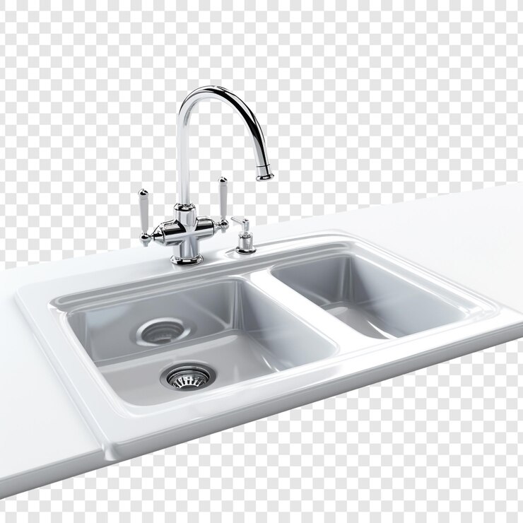 PSD sink isolated on transparent background