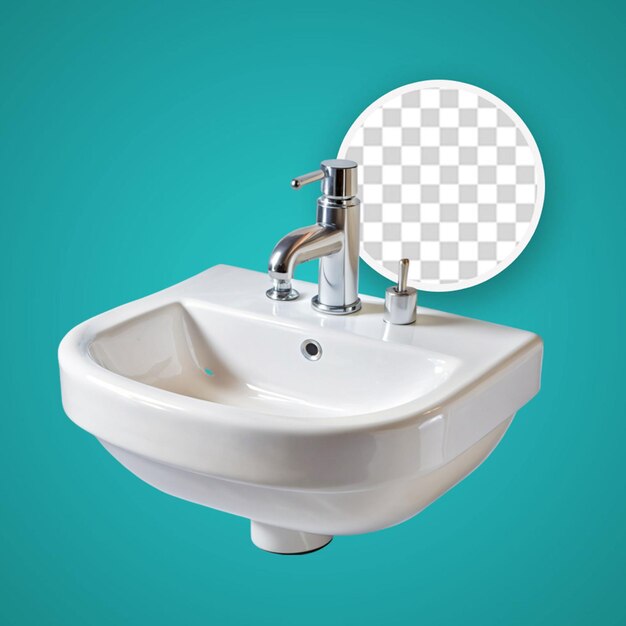 PSD sink isolated on transparent background