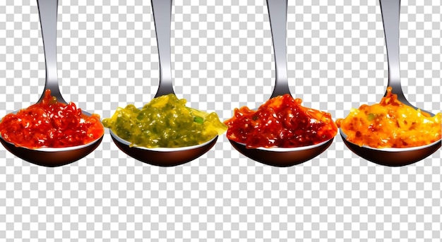 PSD sizzling salsa server png trasparente