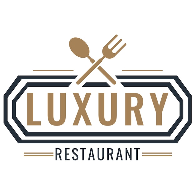 Skabelon Logo Restaurant