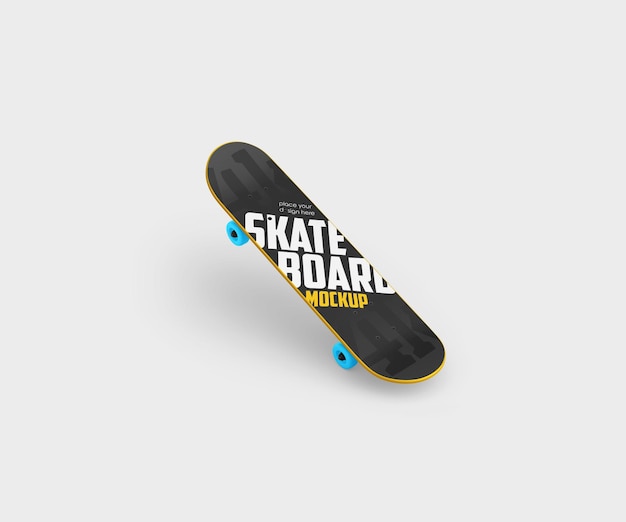 PSD skateboard mockup psd template