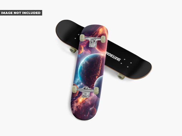 Mockup di skateboard