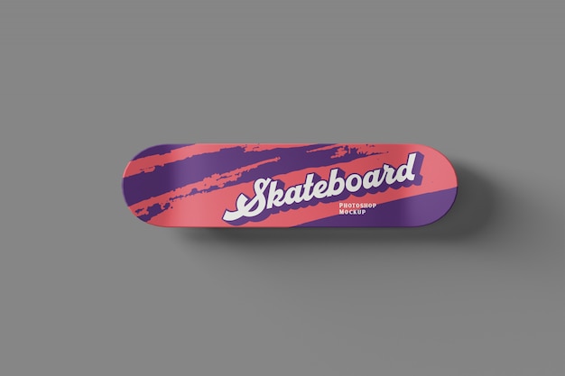 Skateboard psd mockup