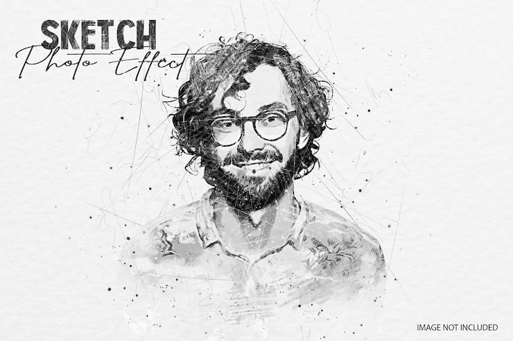 Sketch photo effect