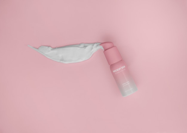 PSD skin care packaging mockup