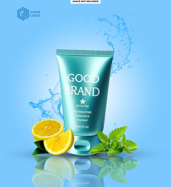 PSD skincare social meida promotion design