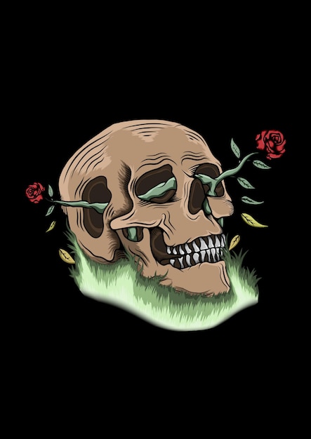 Skull flower