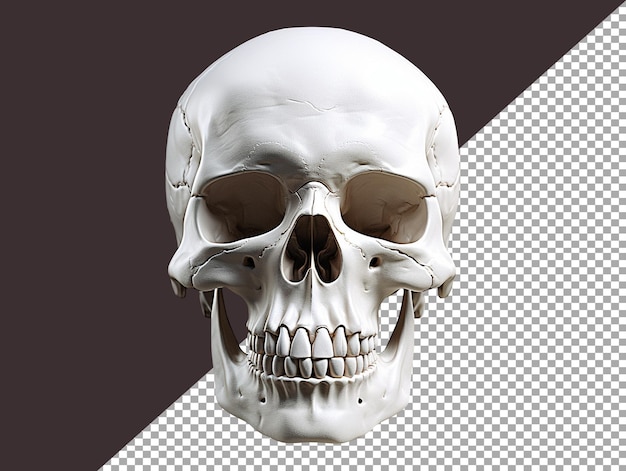 Skull isolated object photo with transparent background