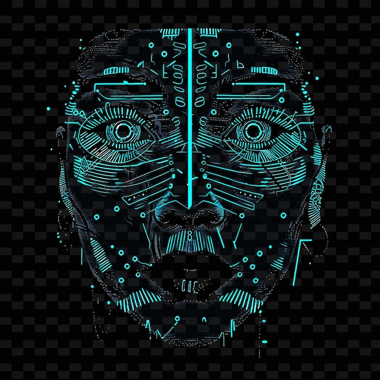 PSD a skull with a cross on the face and the words quot eye quot on the side
