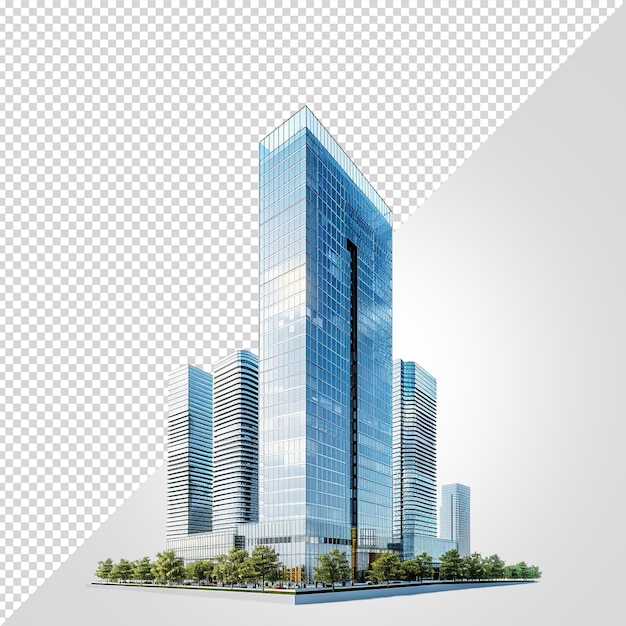 PSD skyline budynku png