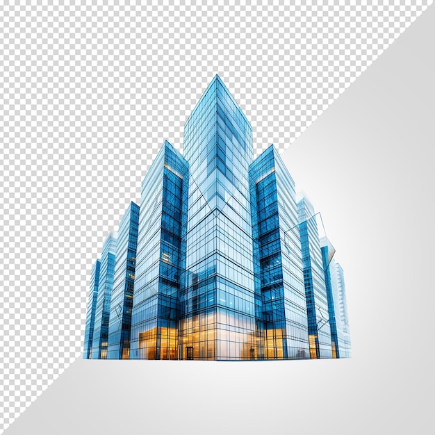 PSD skyline budynku png