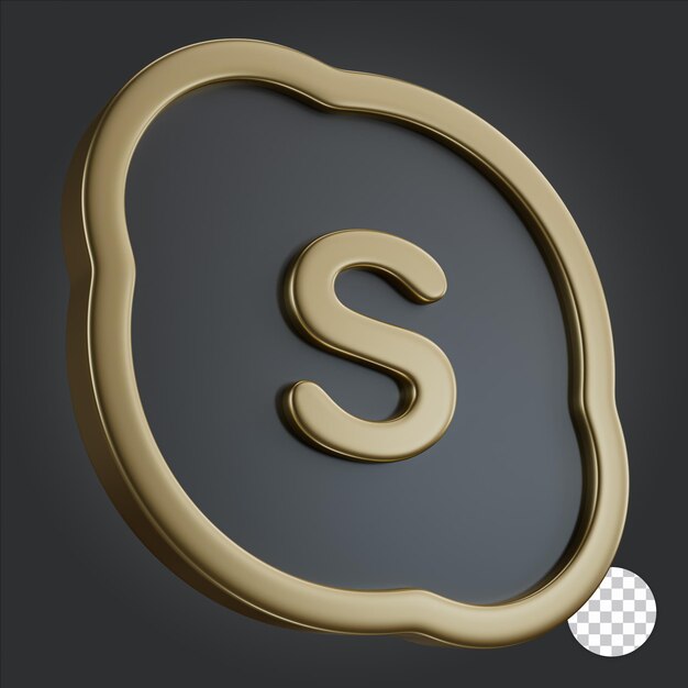 Skype 3D-pictogram