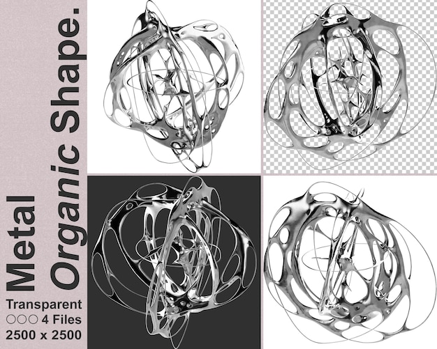 PSD rendering metallico elegante e minimalista ottimo per la progettazione di siti web e pubblicità