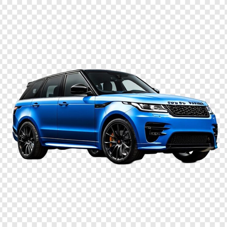 PSD 우아한 레인지 로버 스포츠 럭셔리 suv 차량 프로파일