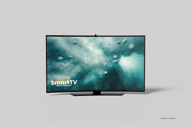 Elegante mockup tv