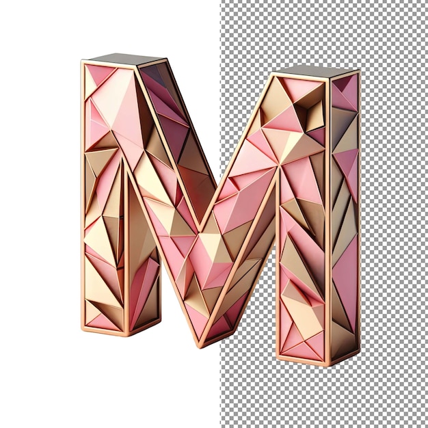 PSD scelta di carattere png sfondo 3d letter design