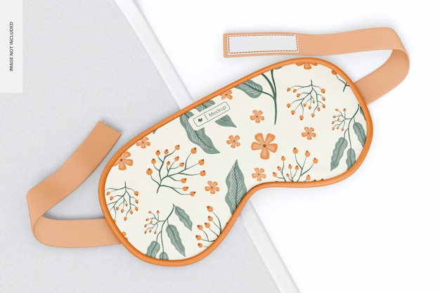 Sleep mask mockup