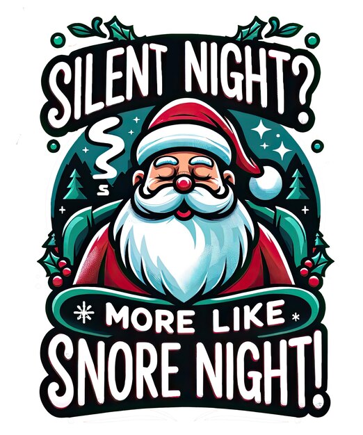 Sleeping santa