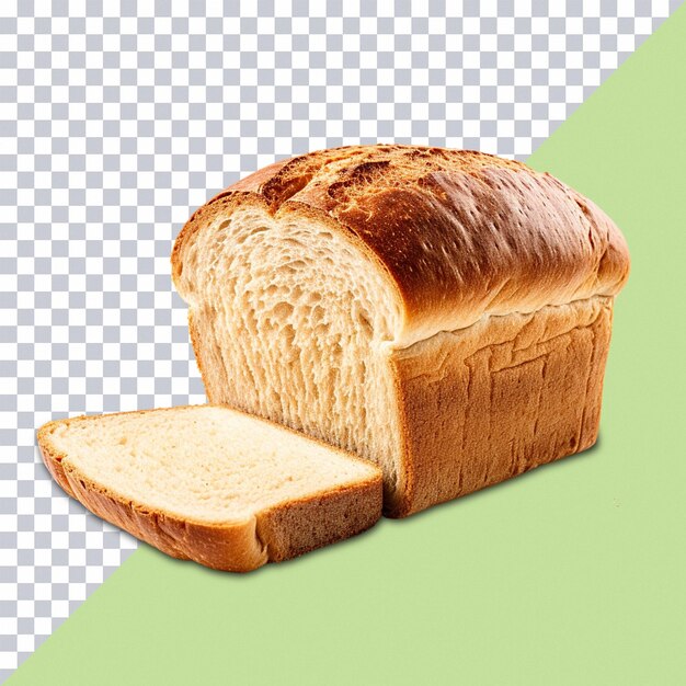 Slice of bread transparent background psd