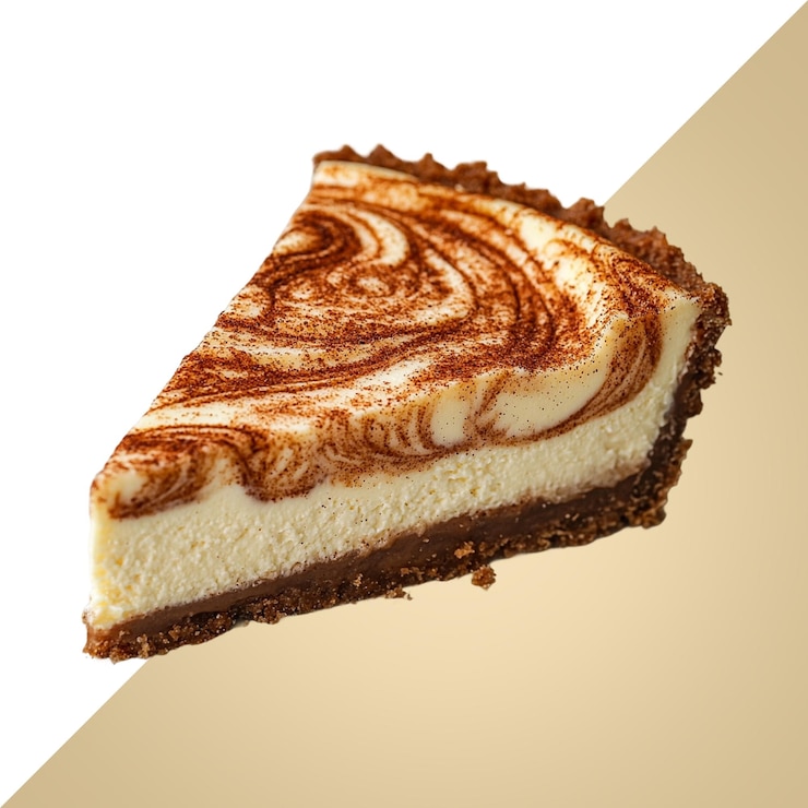 PSD a slice of tiramisu cheesecake delight