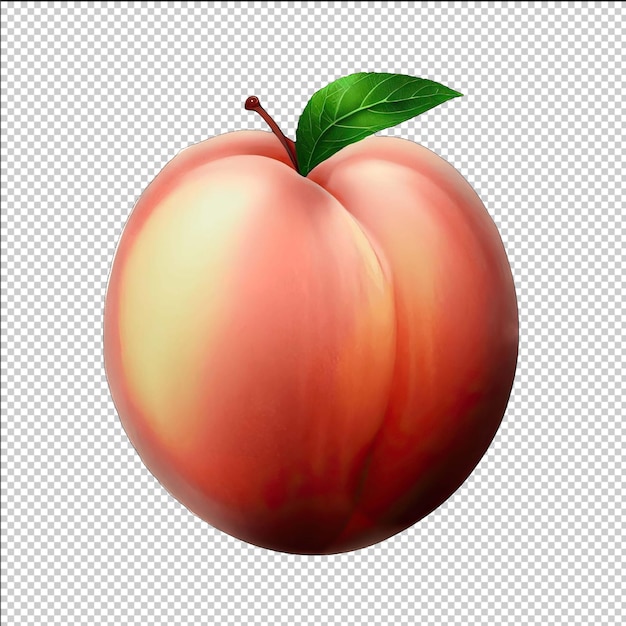 PSD スライスした桃のディライト フルーツのグラフィック
