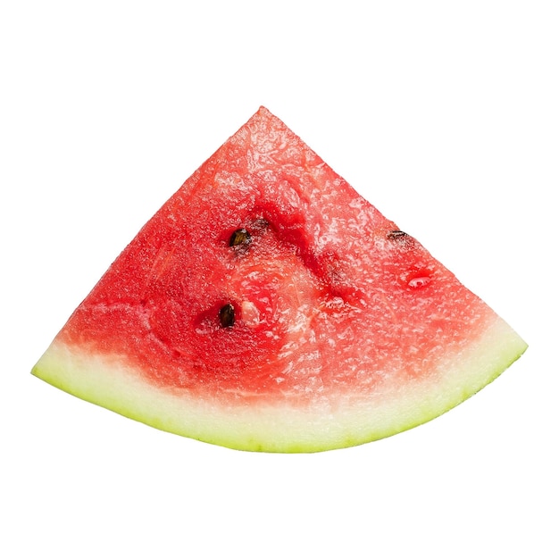 PSD sliced watermelon without background