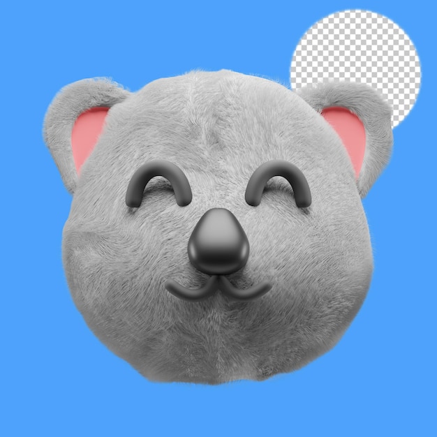 Śliczna Koala Ilustracja 3d