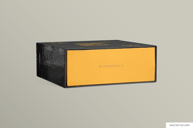sliding box mockup