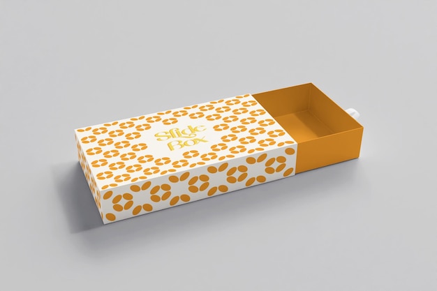 PSD sliding box mockup