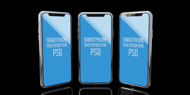 Slimme telefoon Mock Up Premium PSD