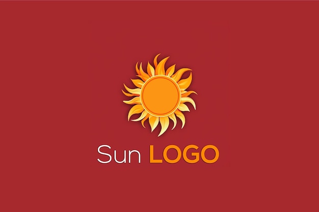 PSD słońce_nieskończoność słońce logo_słońce logo_sun logo design_złote słońce logo_złote słońce logo