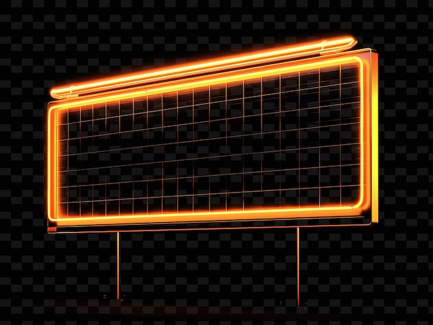 PSD słoneczny znak z prostokątną tablicą przyjazny dla środowiska fra y2k shape creative signboard decor
