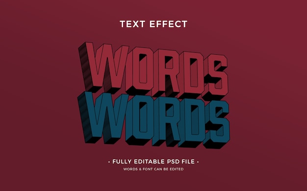 Słowa Efekt Tekstowy